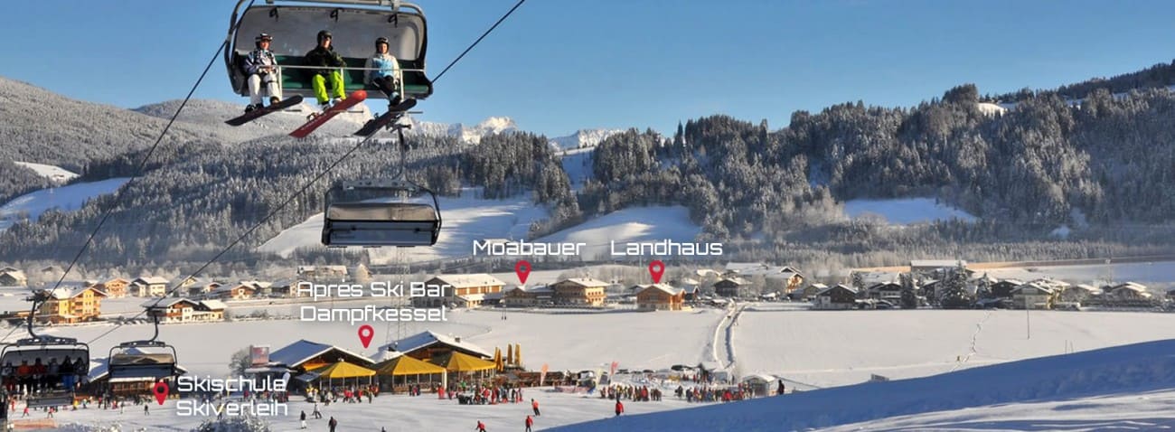Appartements Moabauer an der Piste in Flachau